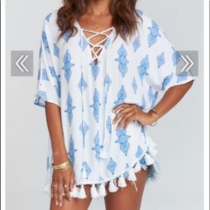 Show me your mumu Tennessee tassel tunic